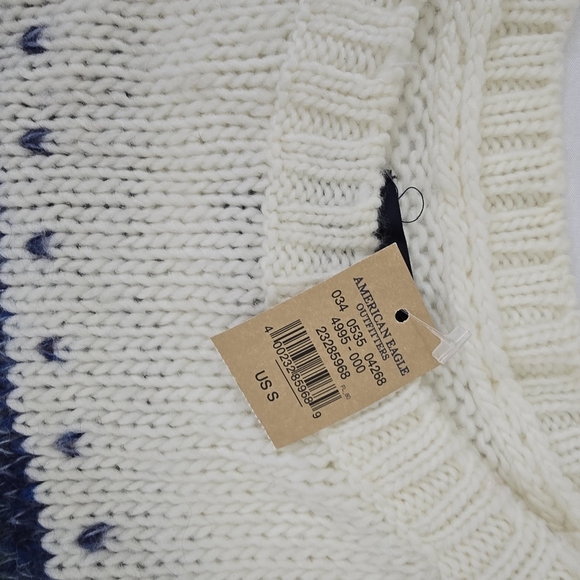 American Eagle Outfitters Ivory wool mohair blend sweater - Picture 10 of 11